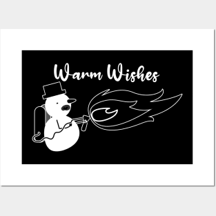 Christmas warm wishes Posters and Art